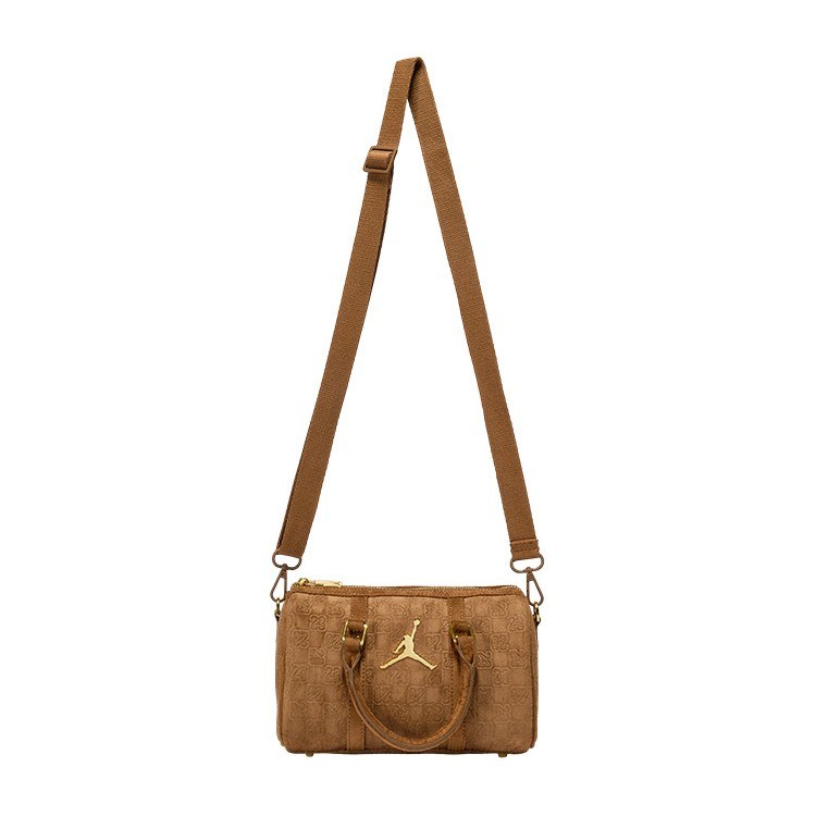 Jordan Monogram Boston Bag Light Brown