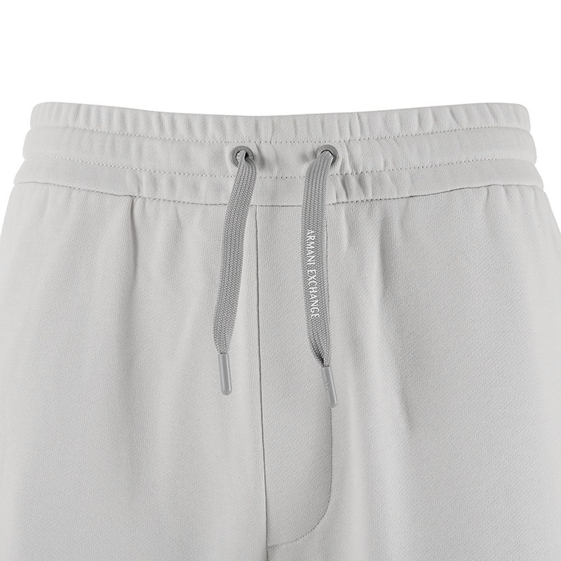 Armani Exchange SS23 Logo Joggers Light Grey