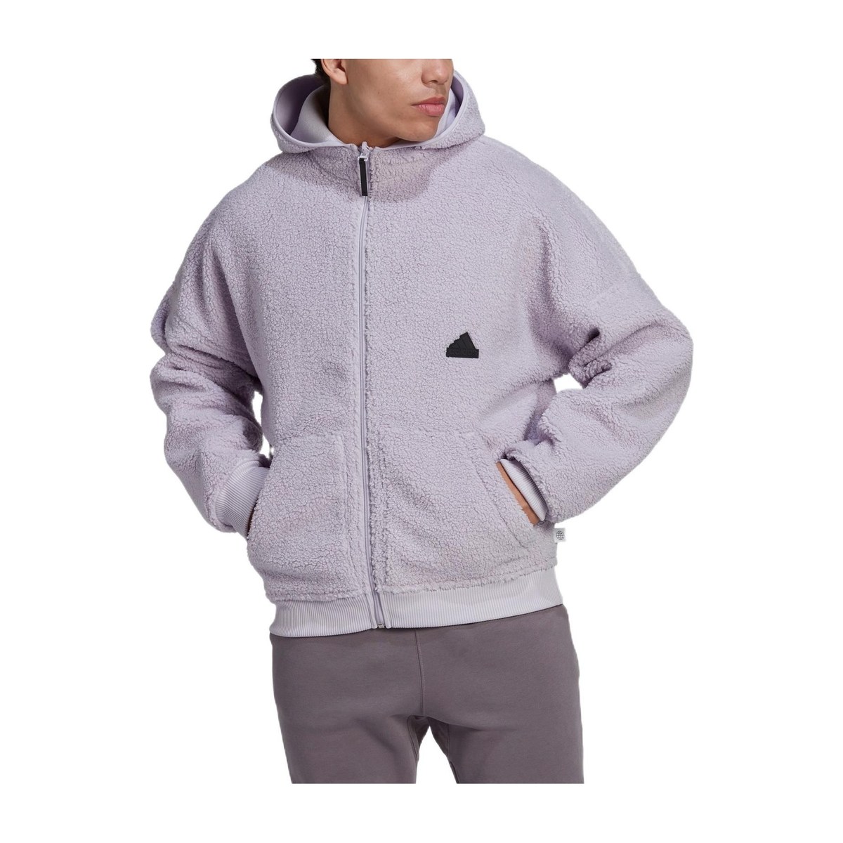 adidas New Polar Full Zip Sportswear Purple