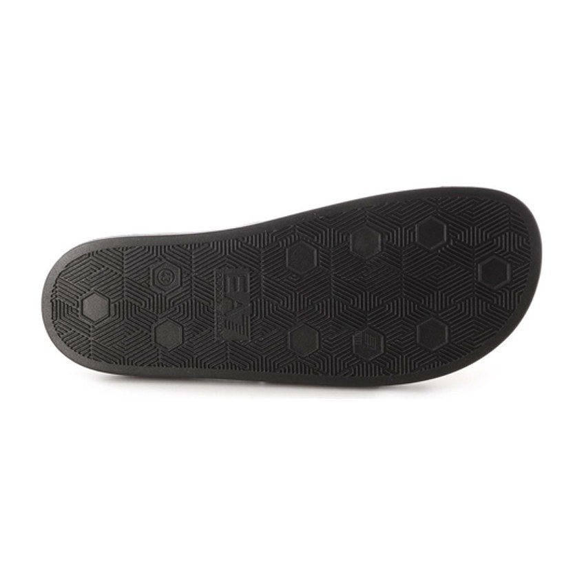 Emporio Armani EA7 Black Slides