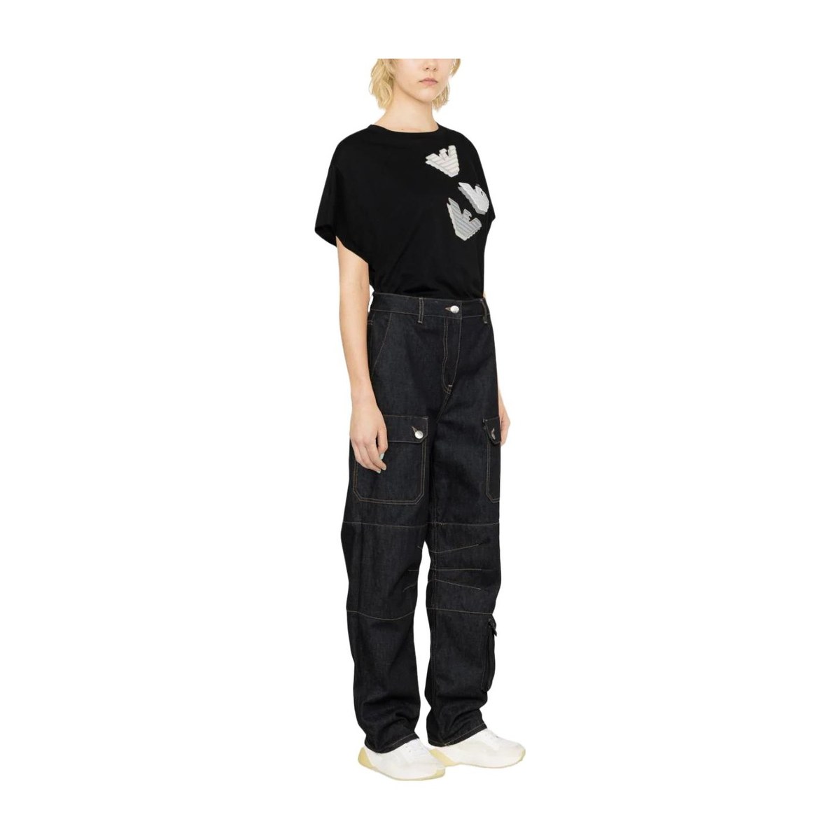Emporio Armani SS23 Black T-Shirt