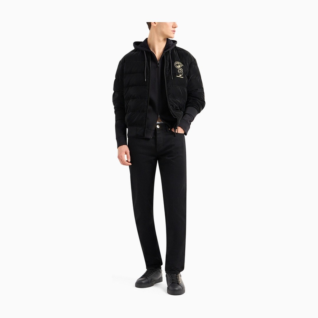 Emporio Armani SS24 Animal Print Hoodie