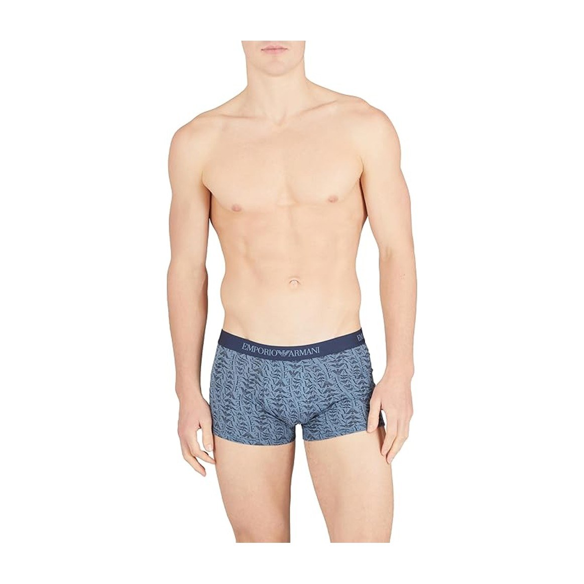 Emporio Armani FW24 Blue Boxer Briefs 3-Pack