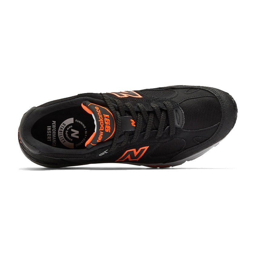 New Balance 991 Black Orange