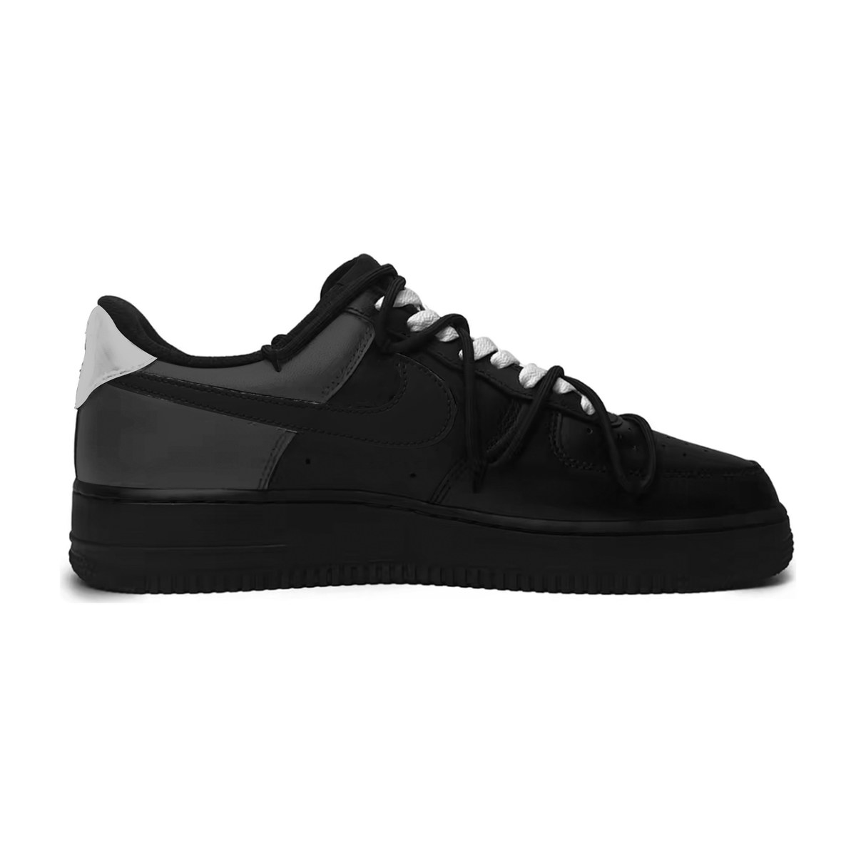 Nike Air Force 1 Black Grey