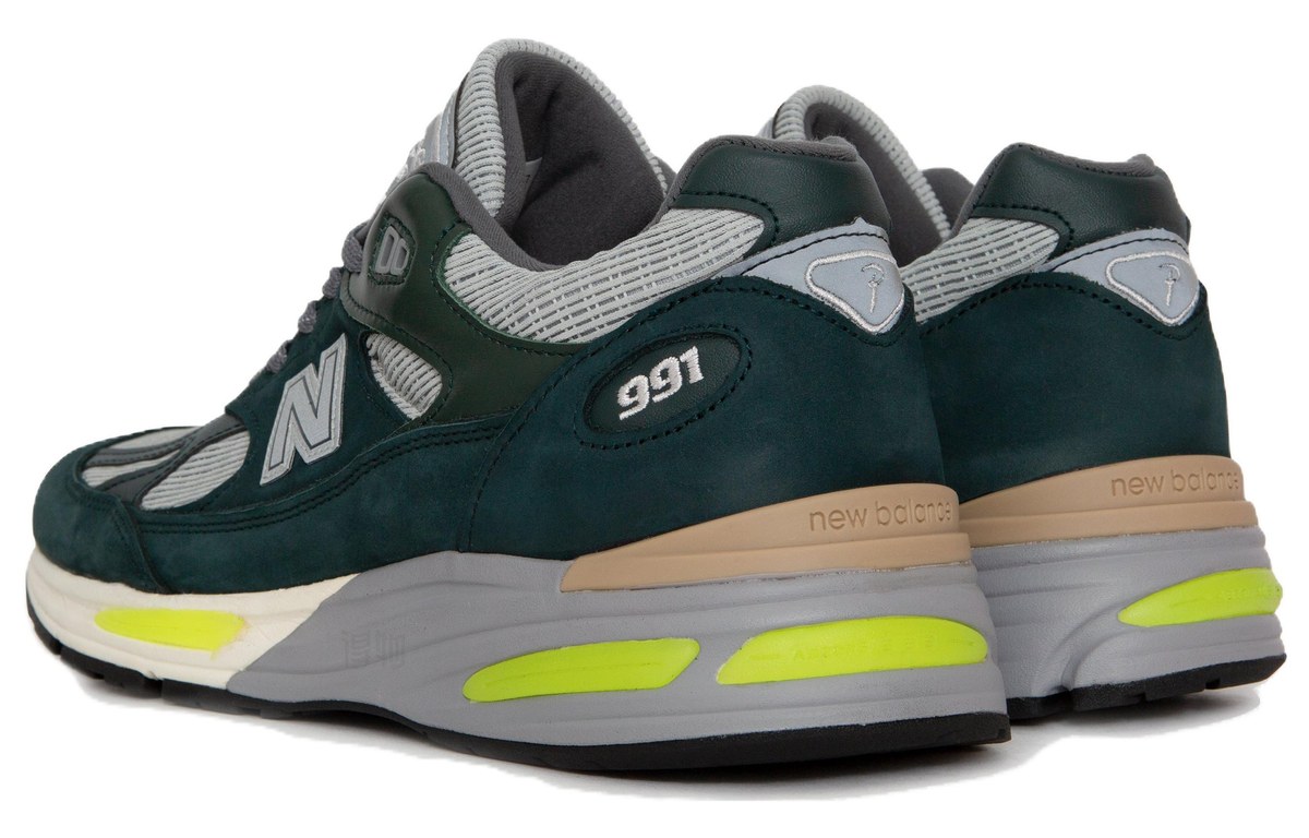Patta x New Balance 991 V2 Deep Green