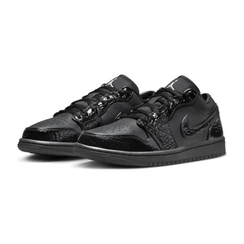 Jordan Air Jordan 1 Low "Black Croc"