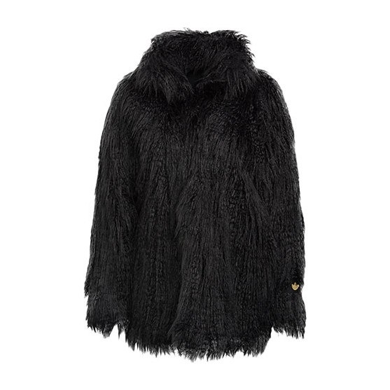 adidas Originals Fur Jacket Black