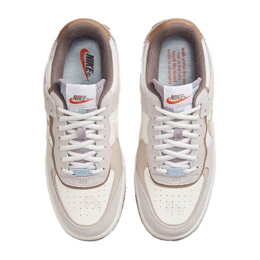 Nike Air Force 1 Low Shadow White Grey Purple
