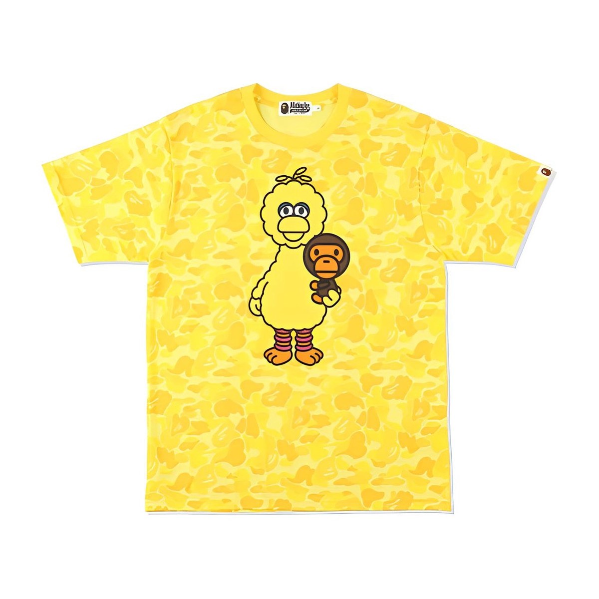 BAPE x Sesame Street Camo Tee