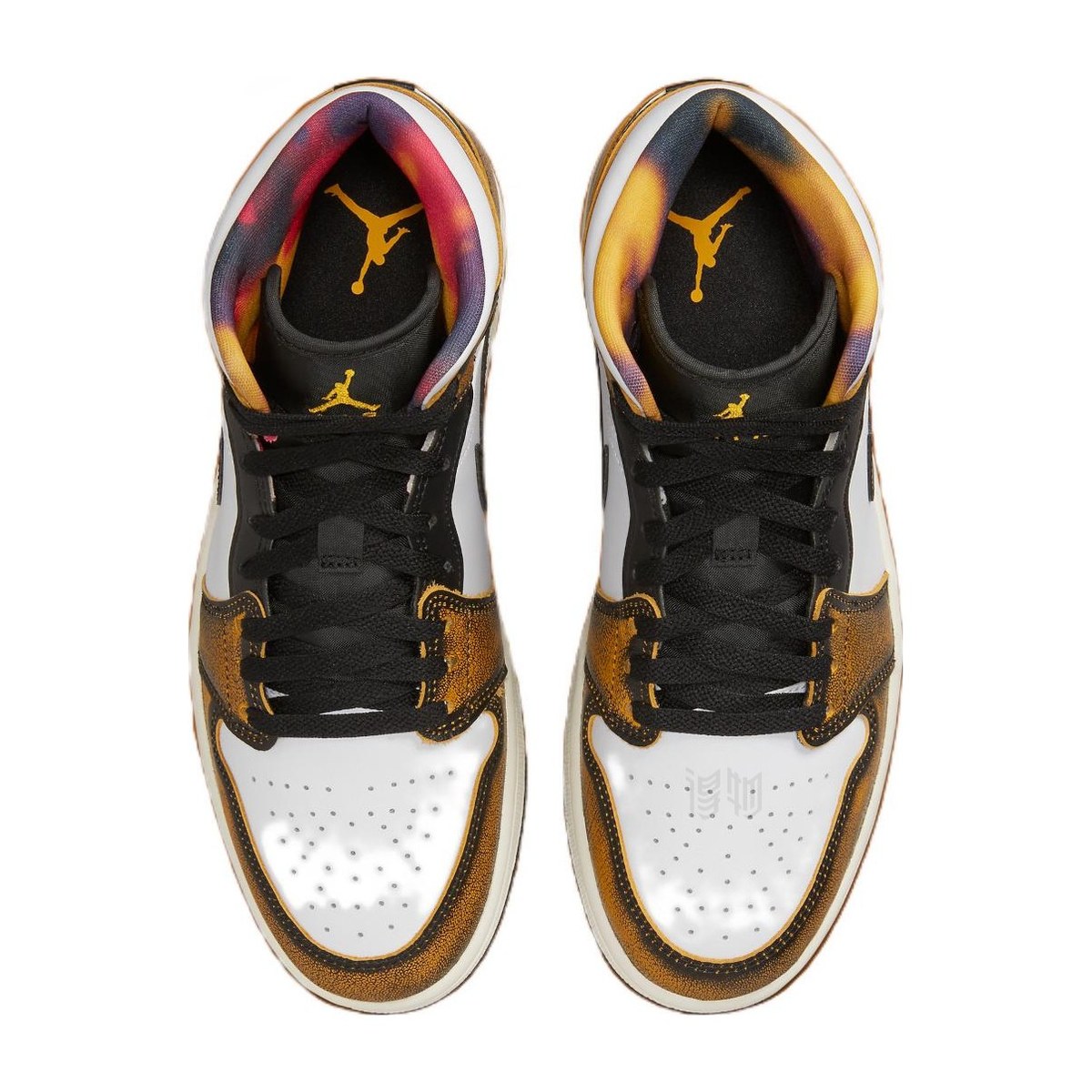 Jordan Air Jordan 1 Mid SE White Yellow Black