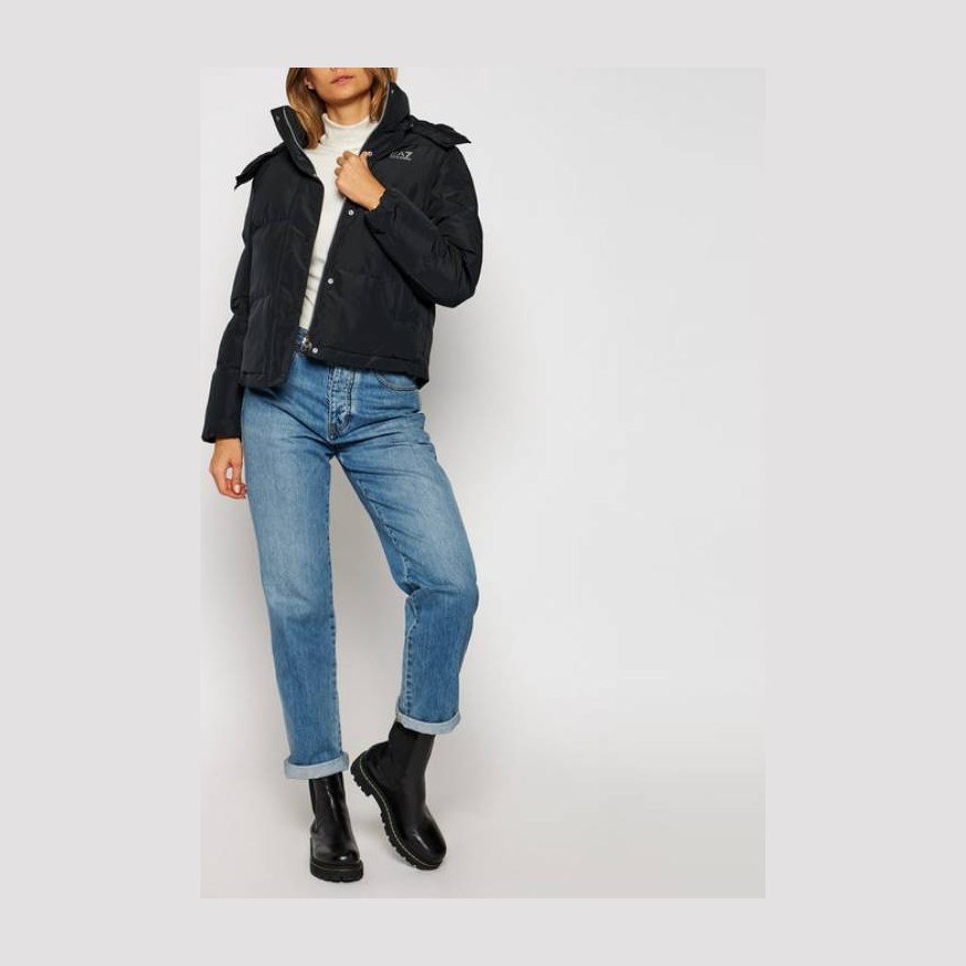 Emporio Armani EA7 Detachable Hood Cotton Jacket