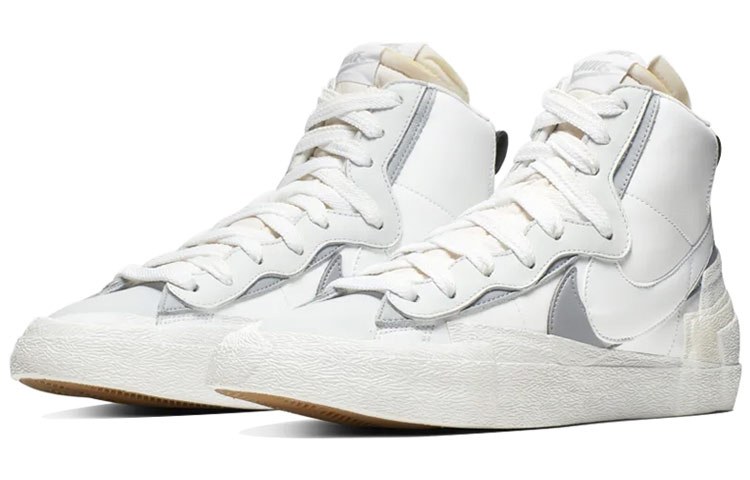 Sacai x Nike Blazer Mid Grey White