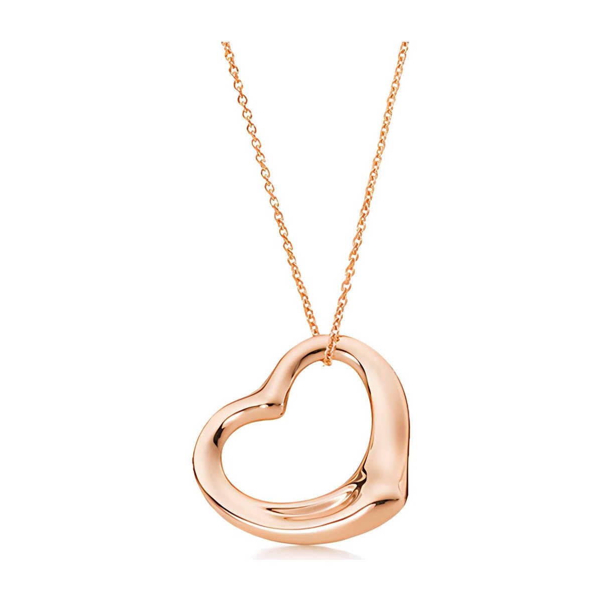 Tiffany & Co. Elsa Peretti Rose Gold Necklace