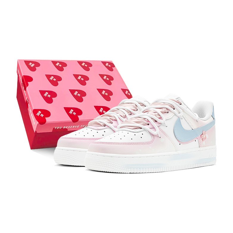 Nike Air Force 1 Low GS Blue Pink