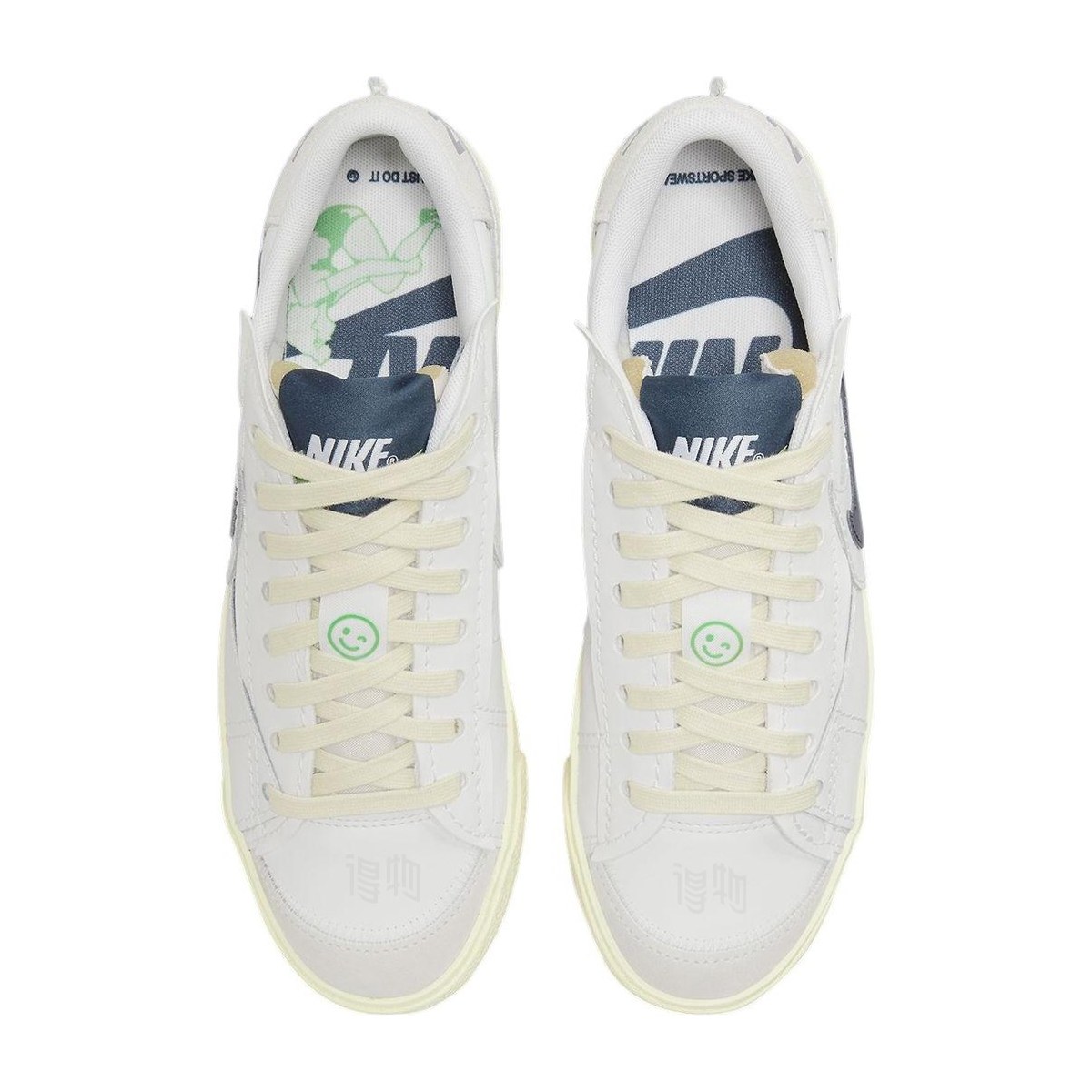 Nike Blazer Low 77 Jumbo White Blue