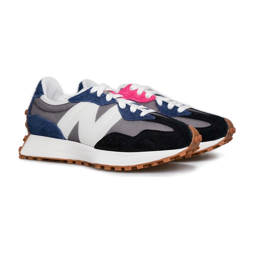 New Balance 327 Grey Blue Pink