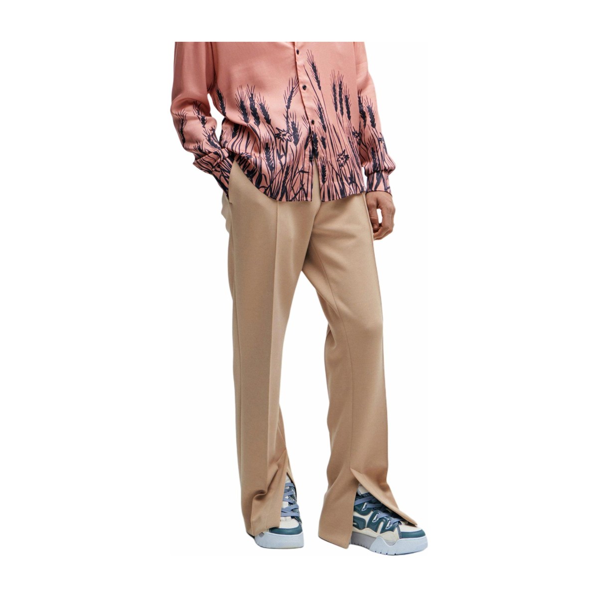 HUGO BOSS Modern-Fit Trousers In Performance-Stretch Jersey