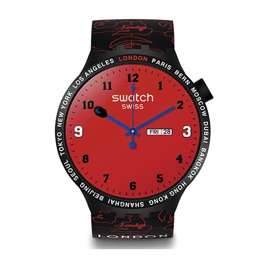 BAPE x Swatch Big Bold London