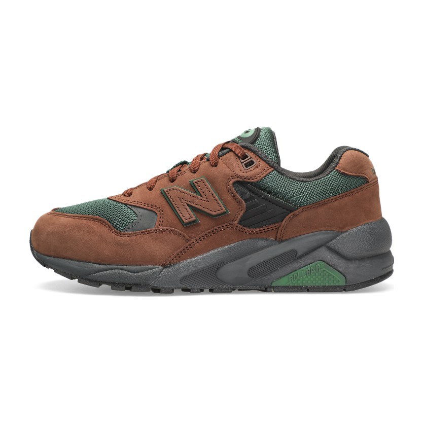 New Balance 580 Red Brown