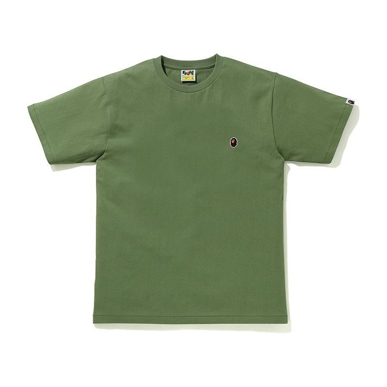 A BATHING APE BAPE Head Embroidery Tee