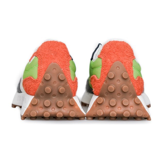 New Balance 327 Grey Green Orange