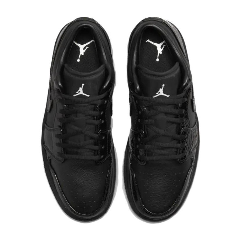 Jordan Air Jordan 1 Low "Black Croc"