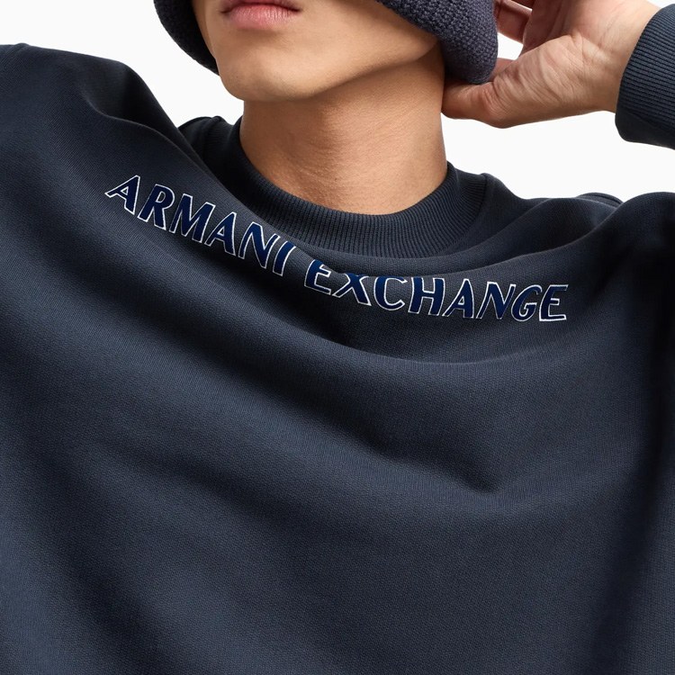 Armani Exchange FW24 Navy Sweatshirt