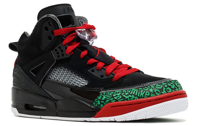 Jordan Spizike Black Varsity Red