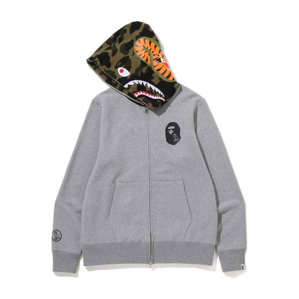 BAPE x OVO Shark Full Zip Hoodie