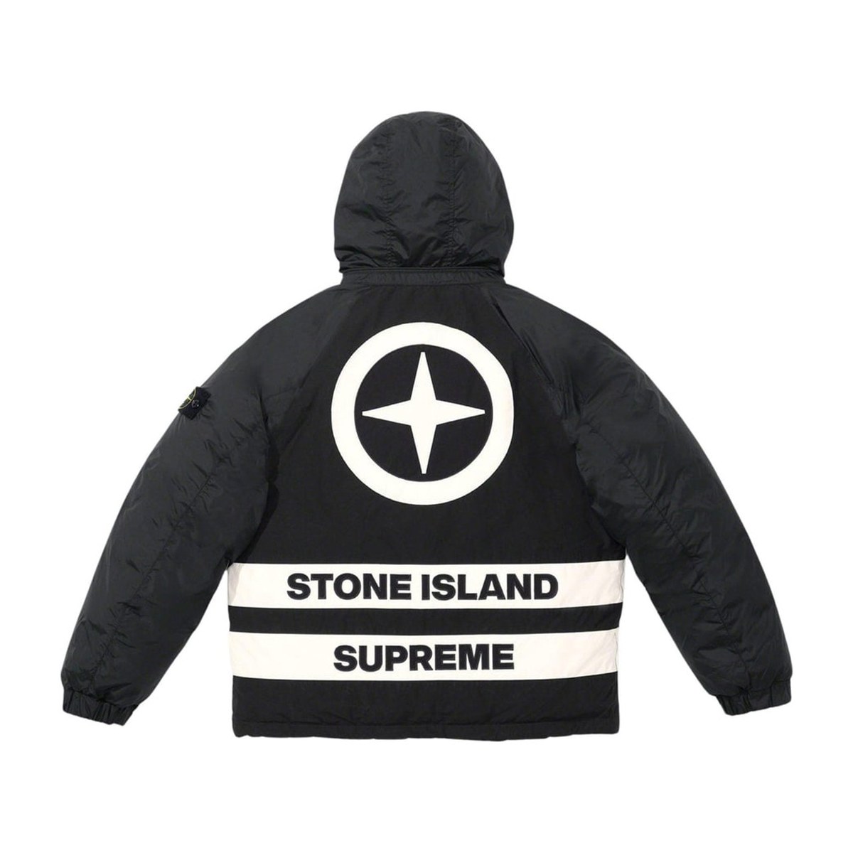 Supreme x Stone Island FW23 Reversible Logo Stripe Jacket