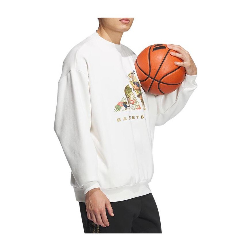 adidas Originals FW23 CNY Pullover Sweatshirt White