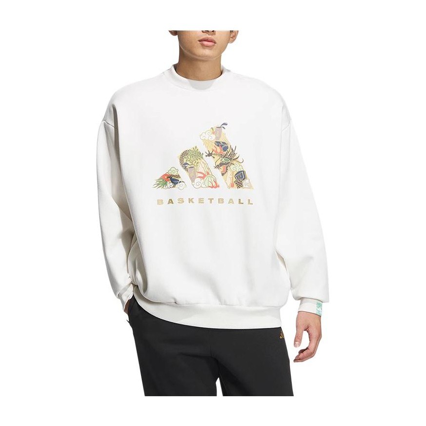 adidas Originals FW23 CNY Pullover Sweatshirt White
