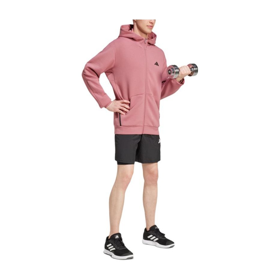 adidas AEROREADY FW24 TRAINING FULL-ZIP TRACK JACKET logo