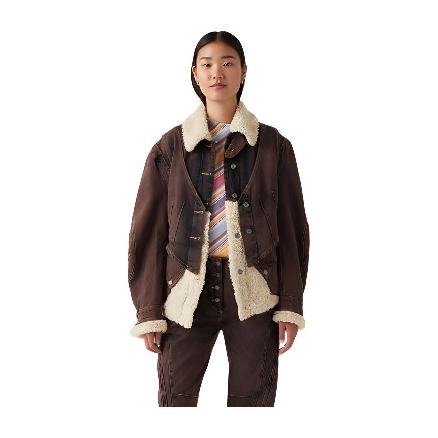 Levi's x Kiko Kostadinov FW24 Brown Denim Jacket