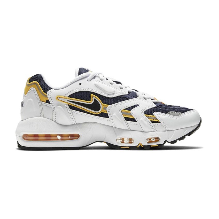 Nike Air Max 96 White Yellow Blue