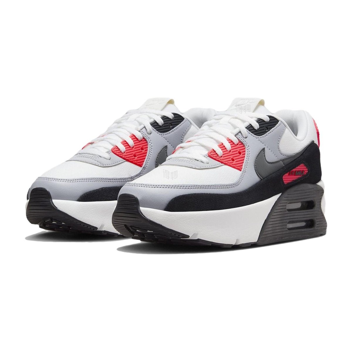 Nike Air Max 90 LV8 White Black Red