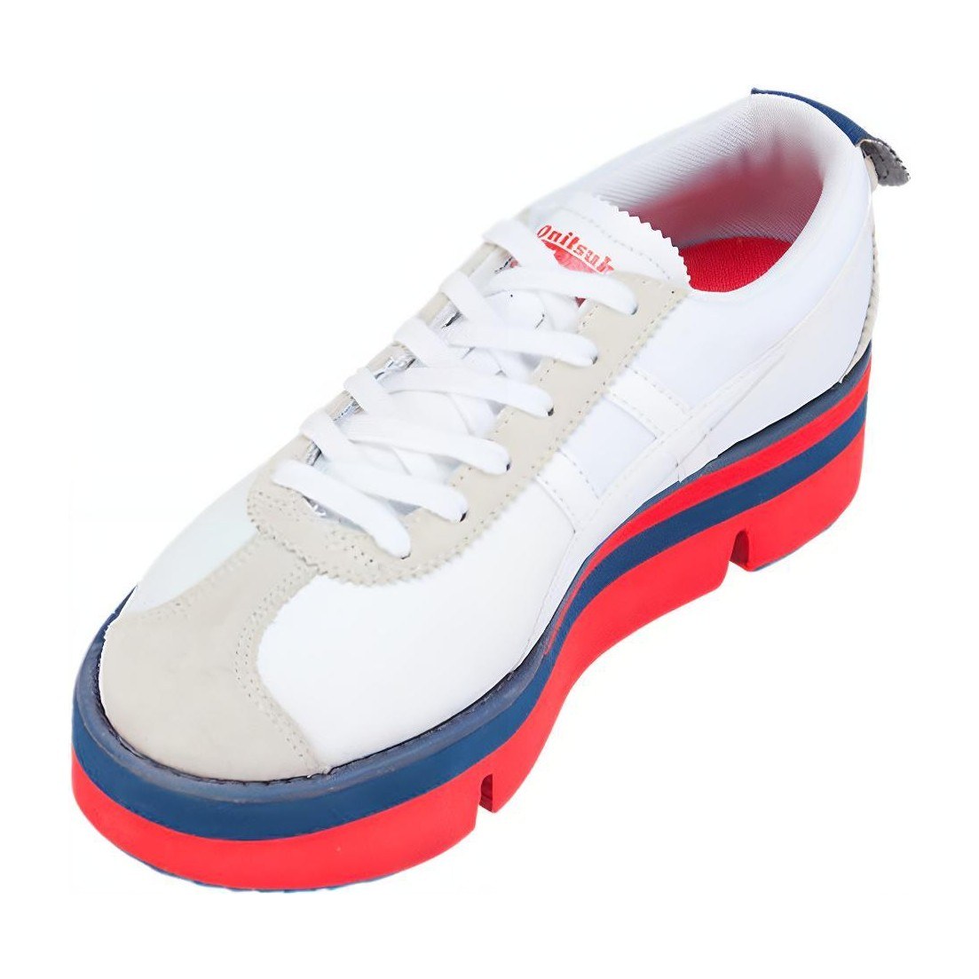 Onitsuka Tiger Pokkuri Sneaker Pf White Red