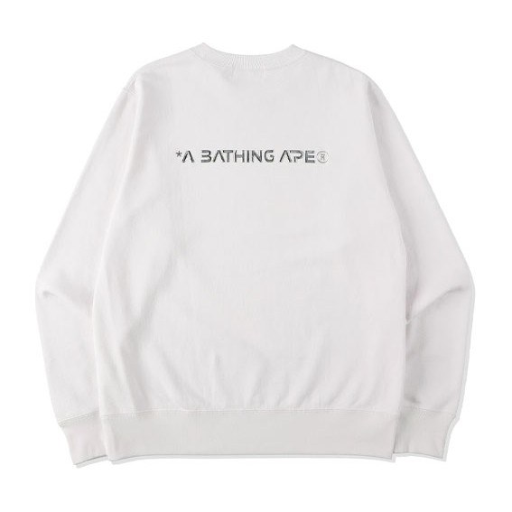 A BATHING APE BAPE Logo Crewneck Sweatshirt