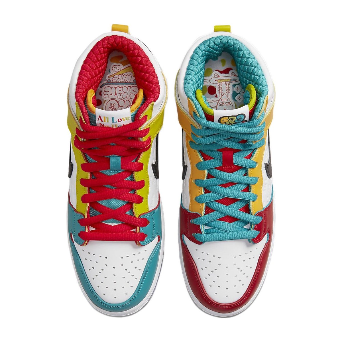 froSkate x Nike Dunk SB Pro QS "All Love, No Hate"
