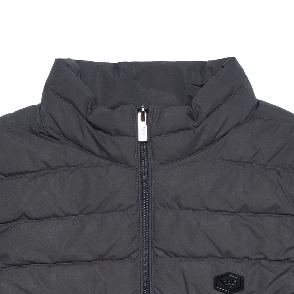 Emporio Armani Quilted Vest Iron Grey