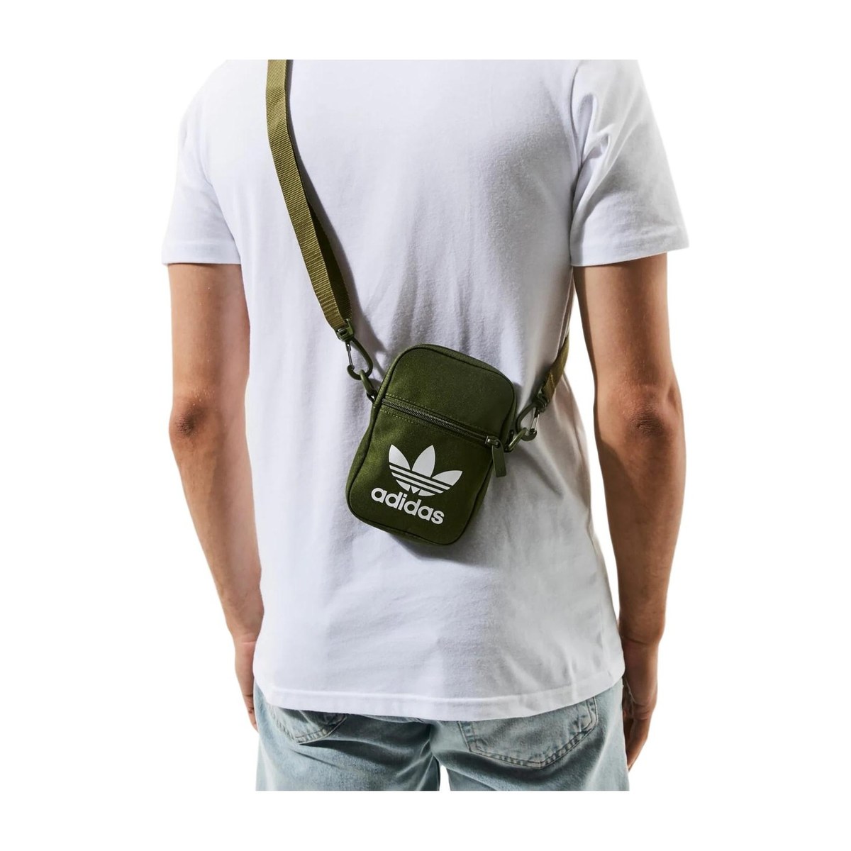 adidas Originals Fest Bag Tref Large Logo Green