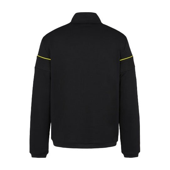Emporio Armani FW21 Logo Zip Sweatshirt Black