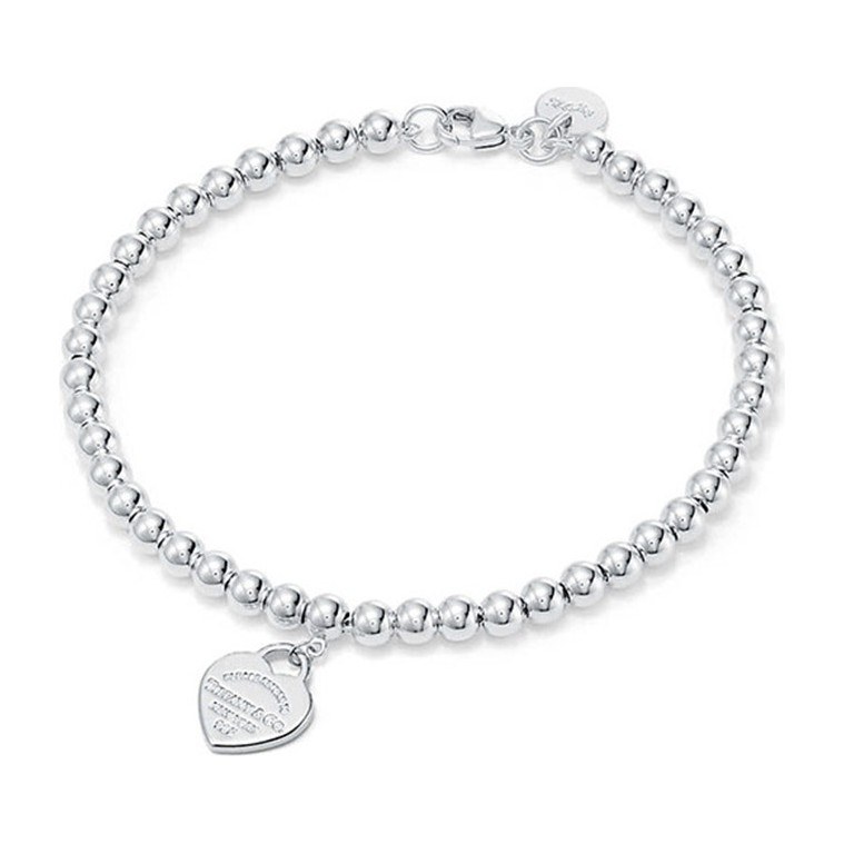 Tiffany & Co. Return To Tiffany Pink Enamel Bracelet
