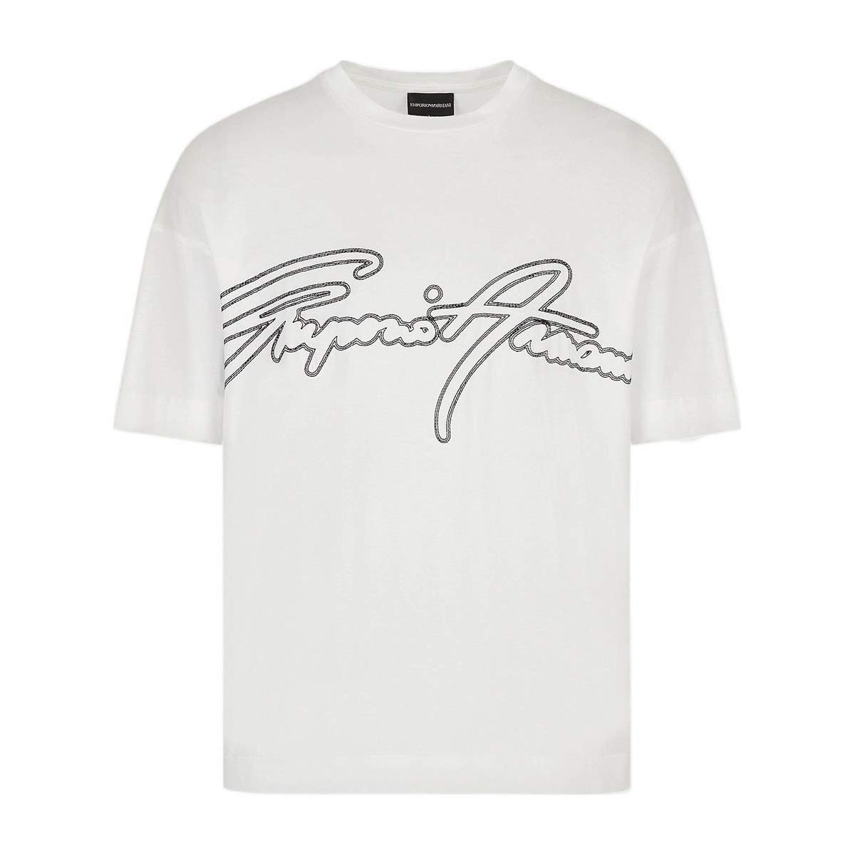 Emporio Armani SS23 Logo T-Shirt White
