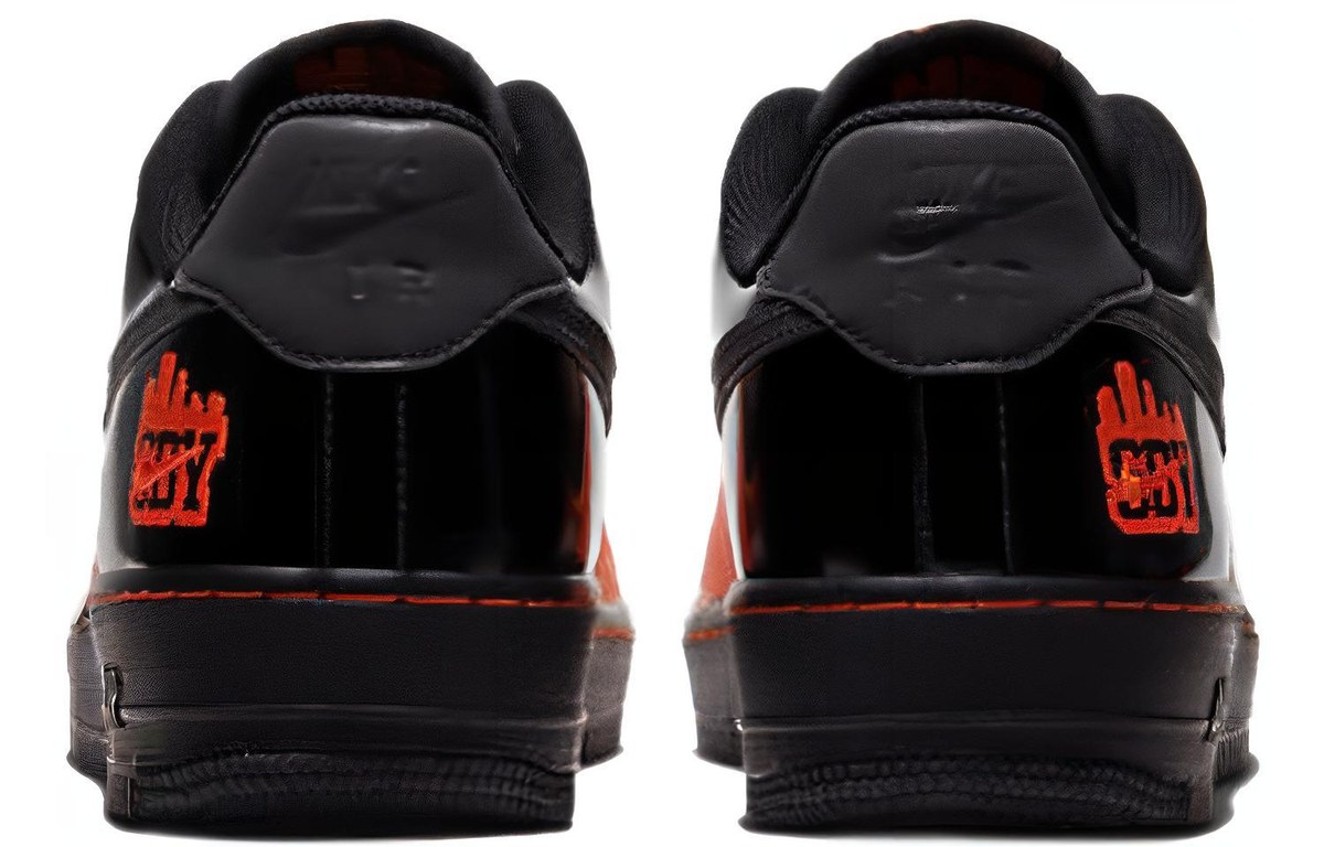 Nike Air Force 1 Shibuya Halloween Black Orange