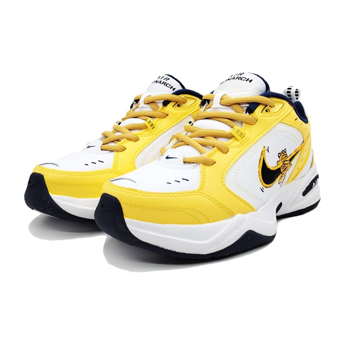 Nike Air Monarch 4 Yellow White