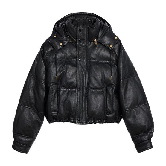 CELINE FW21 Quilted Lambskin Hooded Jacket