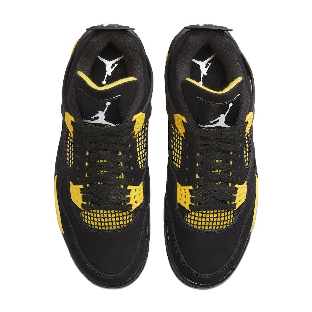 Jordan Air Jordan 4 Black Yellow 2023