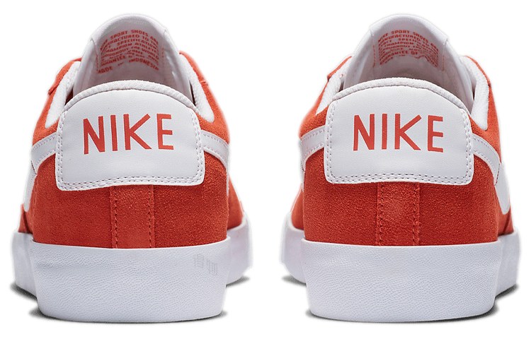 Nike Blazer Low White Orange